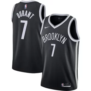 Duraturo Prestigioso Ottimo Kevin Durant Brooklyn Nets Nike 2020/21 Swingman Jersey Black Icon Edition