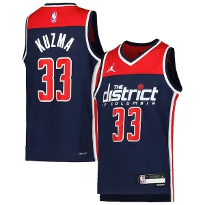 Duraturo Raffinato Gorgeous Kyle Kuzma Washington Wizards Jordan Brand Youth Swingman Jersey Statement Edition Navy