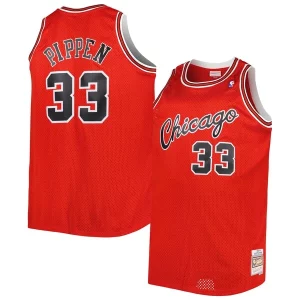 Duraturo Scottie Pippen Chicago Bulls Big & Tall Hardwood Classics 2003/04 Swingman Jersey Red