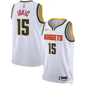 Duraturo Splendido Nikola Jokic Denver Nuggets Nike Unisex Swingman Jersey Association Edition White/Navy