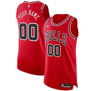 Duraturo Versatile Chicago Bulls Nike Authentic Custom Jersey Red Icon Edition