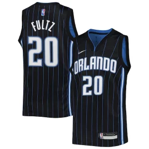 Eccezionale Accattivante Markelle Fultz Orlando Magic Nike Youth 2021/22 Diamond Swingman Jersey Icon Edition Black