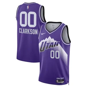 Eccezionale Accattivante Prestigioso Jordan Clarkson Utah Jazz Nike Unisex 2023/24 Swingman Jersey Purple City Edition