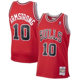 Eccezionale B. J. Armstrong Chicago Bulls 2001/02 Hardwood Classics Swingman Jersey Red