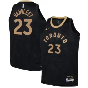 Eccezionale Comodo Prestigioso Fred VanVleet Toronto Raptors Nike Youth 2022/23 Swingman Jersey City Edition Black
