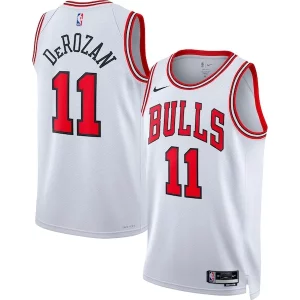 Eccezionale DeMar DeRozan Chicago Bulls Nike Unisex 2022/23 Swingman Player Jersey White Association Edition