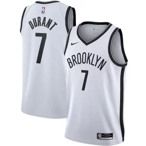 Eccezionale Fantastico Accattivante Kevin Durant Brooklyn Nets Nike 2020/21 Swingman Jersey White Association Edition