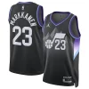 Eccezionale Lauri Markkanen Utah Jazz Jordan Brand Unisex 2024/25 Swingman Jersey Statement Edition Black