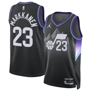 Eccezionale Lauri Markkanen Utah Jazz Jordan Brand Unisex 2024/25 Swingman Jersey Statement Edition Black