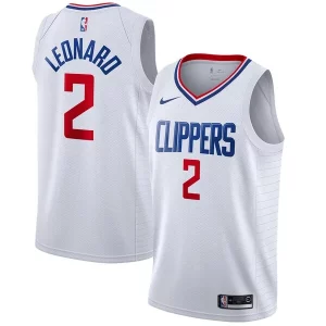 Eccezionale Moderno Splendido Kawhi Leonard LA Clippers Nike 2019/2020 Swingman Jersey Association Edition White