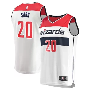 Stupendo Attraente Accattivante Alexandre Sarr Washington Wizards Youth Fast Break Replica Player Jersey Association Edition White