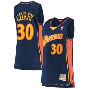 Eccezionale Sofisticato Accattivante Stephen Curry Golden State Warriors Women's 2009 10 Hardwood Classics Swingman Jersey Navy