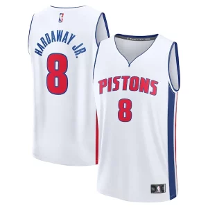 Eccezionale Stupendo Meraviglioso Tim Hardaway Jr. Detroit Pistons Fast Break Replica Player Jersey Association Edition White