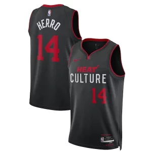 Eccezionale Tyler Herro Miami Heat Nike Unisex 2023/24 Swingman Jersey Black City Edition