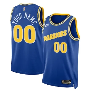 Elegante Attraente Golden State Warriors Nike Unisex 2022/23 Custom Swingman Jersey Classic Edition Blue