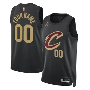 Elegante Cleveland Cavaliers Jordan Brand Unisex 2022/23 Swingman Custom Jersey Statement Edition Black