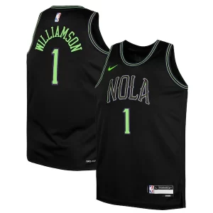 Elegante Delizioso Eccezionale Zion Williamson New Orleans Pelicans Nike Youth Swingman Replica Jersey City Edition Black