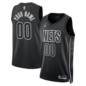 Elegante Moderno Eccezionale Brooklyn Nets Jordan Brand Unisex 2022/23 Swingman Custom Jersey Statement Edition Black