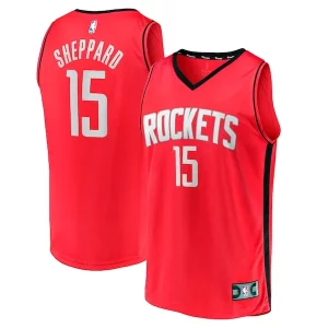 Lussuoso Reed Sheppard Houston Rockets Youth 2024 NBA Draft Fast Break Player Jersey Icon Edition Red
