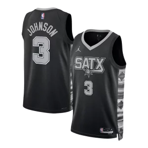 Fascinante Pratico Sofisticato Keldon Johnson San Antonio Spurs Jordan Brand Unisex Swingman Jersey Statement Edition Black