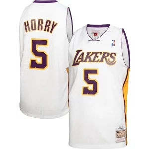 Fantastico Accattivante Moderno Robert Horry Los Angeles Lakers 2001/02 Hardwood Classics Swingman Jersey White
