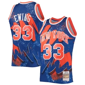 Fantastico Eccezionale Incantevole Patrick Ewing New York Knicks Hardwood Classics 1991/92 Hyper Hoops Swingman Jersey Blue