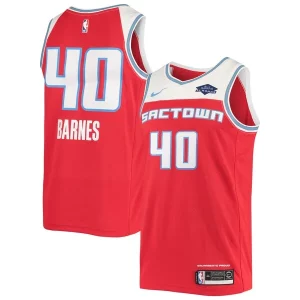 Fantastico Elegante Sofisticato Harrison Barnes Sacramento Kings Nike Swingman Jersey Red