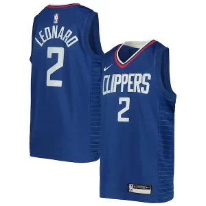 Fantastico Incantevole Pratico Kawhi Leonard LA Clippers Nike Youth Swingman Jersey Icon Edition Royal/White