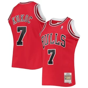 Fantastico Lussuoso Robusto Toni Kukoc Chicago Bulls 1997/98 Hardwood Classics Swingman Jersey Red