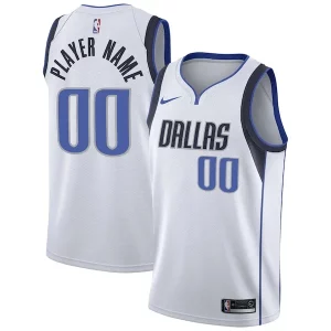 Fantastico Meraviglioso Stupendo Dallas Mavericks Nike 2020/21 Swingman Custom Jersey Association Edition White