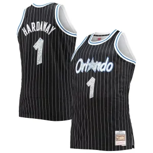 Fantastico Prestigioso Penny Hardaway Orlando Magic Big & Tall 1994/95 NBA 75th Anniversary Diamond Swingman Jersey Black
