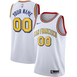Fantastico Resistente Golden State Warriors Nike Unisex 2019/20 Custom Swingman Jersey White Classic Edition