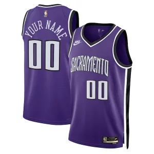 Fantastico Sacramento Kings Nike Unisex Adult Swingman Custom Jersey Classic Edition Purple