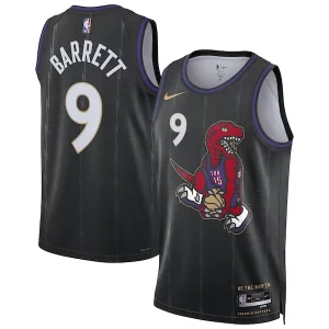 Fantastico Sofisticato RJ Barrett Toronto Raptors Nike Unisex 2024/25 Swingman Player Jersey City Edition Black