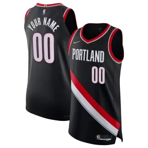 Fantastico Trendy Resistente Portland Trail Blazers Nike 2021/22 Diamond Authentic Custom Jersey Icon Edition Black