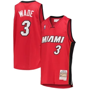 Fascinante Classico Versatile Dwyane Wade Miami Heat Youth 2005/06 Hardwood Classics Swingman Jersey Red