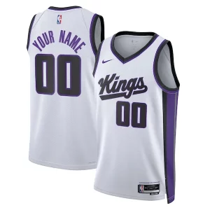Fascinante Comodo Sacramento Kings Nike Unisex Swingman Custom Jersey Association Edition White