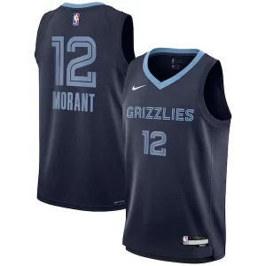 Fascinante Ja Morant Memphis Grizzlies Nike Youth Swingman Jersey Icon Edition Navy