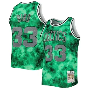 Fascinante Larry Bird Boston Celtics 1985/86 Galaxy Swingman Jersey Kelly Green