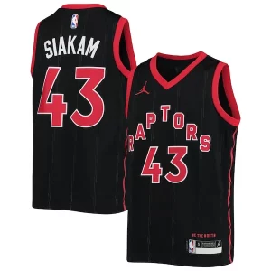 Fascinante Pascal Siakam Toronto Raptors Jordan Brand Youth 2020/21 Swingman Jersey Statement Edition Black