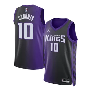 Fascinante Prestigioso Eccezionale Domantas Sabonis Sacramento Kings Jordan Brand Unisex Swingman Jersey Statement Edition Purple