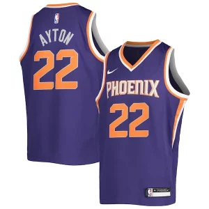 Fascinante Raffinato Carino Deandre Ayton Phoenix Suns Nike Youth Swingman Jersey Icon Edition Purple/White