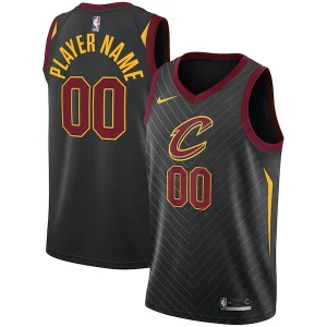 Fascinante Raffinato Sofisticato Cleveland Cavaliers Nike Swingman Custom Jersey Black Statement Edition