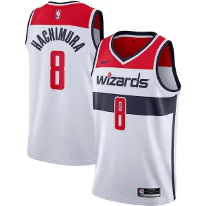 Fascinante Rui Hachimura Washington Wizards Nike 2020/21 Swingman Jersey White Association Edition