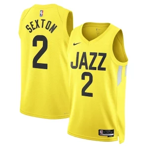 Fascinante Versatile Collin Sexton Utah Jazz Nike Unisex Swingman Jersey Icon Edition Gold
