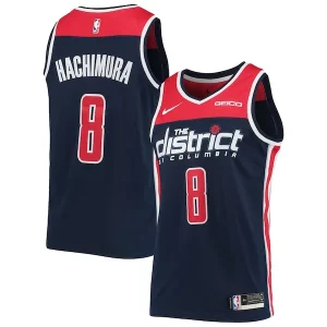 Gorgeous Accattivante Delizioso Rui Hachimura Washington Wizards Nike Swingman Player Jersey Icon Edition Navy