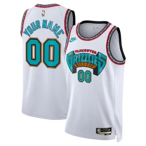 Gorgeous Eccezionale Memphis Grizzlies Nike Unisex Adult Swingman Custom Jersey Classic Edition White