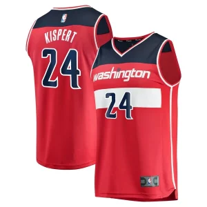 Gorgeous Fantastico Robusto Corey Kispert Washington Wizards Youth Fast Break Replica Player Jersey Icon Edition Red
