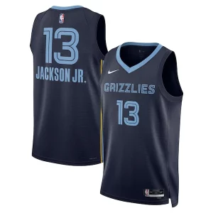 Gorgeous Lussuoso Accattivante Jaren Jackson Jr. Memphis Grizzlies Nike Unisex Swingman Jersey Icon Edition Navy