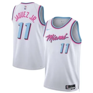 Gorgeous Meraviglioso Classico Jaime Jaquez Jr. Miami Heat Nike Unisex 2024/25 Swingman Player Jersey City Edition White